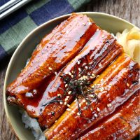 ?สินค้าขายดี? เครื่องปรุงรส ซอสปลาไหล UNAGI SAUCE ตรา สุบากิ  200 ML. อูนางิ คาบายากิ KABAYAKI