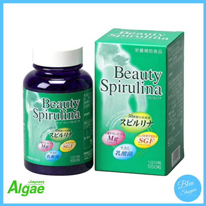 Pre Order Algae 螺旋藻 Japan Okinawa Beauty Spirulina A Made In Japan 560 Tablets 200mg Per 6003