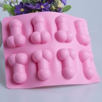 DIY Silicone Cake Mold Lover Penis Shape Baking Cookie Fondant Ice Cube Mould Cake Decorating Valentine Gift Kitchen Accessories