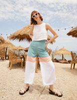 Coconut Tropical - Coco - Beach Pants - กางเกงผ่าข้าง ผ้าเรยอน พริ้ว ใส่สบาย