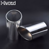 Hivotd For Mazda CX-5 CX5 Essories 2020 2019 2018 Stainless Steel Exhaust Tip Pipe Muffler Tail Throat Exterior Parts Styling