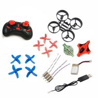 ZZOOI Eachine 010 DIY Mini RC Drone 2.4GHz RC Helicopter W/ 5.8G FPV Camera Headless Quadcopter Propeller Motor Battery Receiver Board