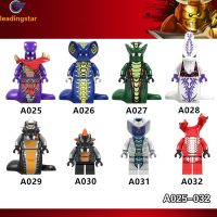 LEADINGSTAR Ninjago Ninja Go Minifigure LegoING ของเล่น Mini Figure Building Blocks A025-032【cod】