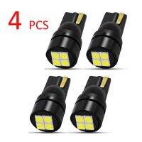 4pcs T10 Lamps Bulbs Wedge Lights Smd Led 3030 4Smd White Blue Yellow Green Red