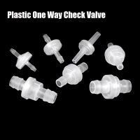 3mm 4mm 5mm 6mm 8mm 10mm 12mm Plastic Check Valve One-Way Pagoda Inline Non-Return Gas Water Fluid Stopper For Fuel Gas Liquid Plumbing Valves