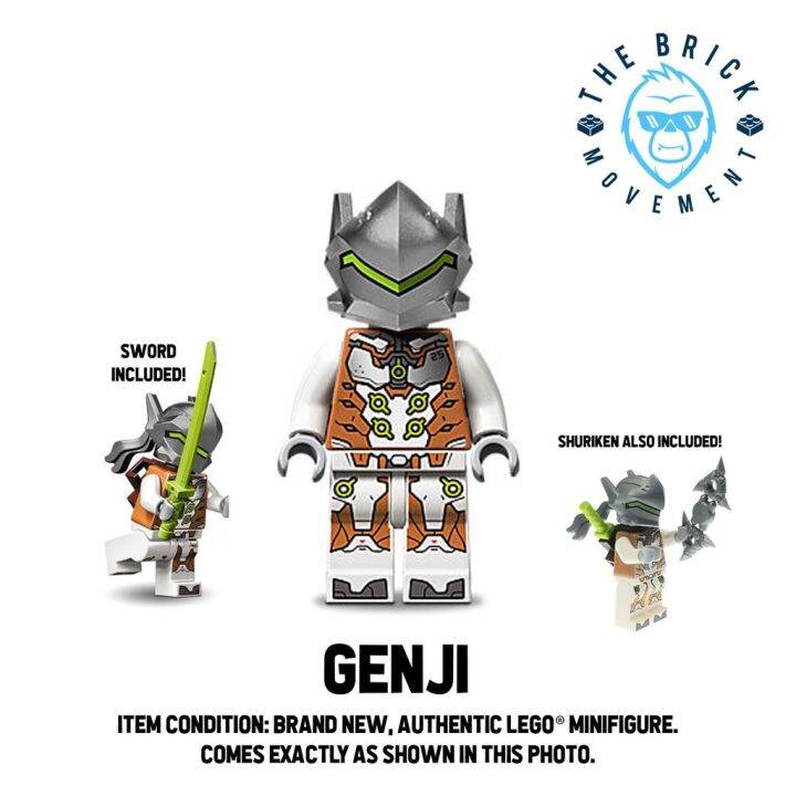 LEGO® OVERWATCH Genji Minifigure | Lazada PH