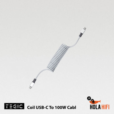 TEGIC Coil USB-C To 100W Cable