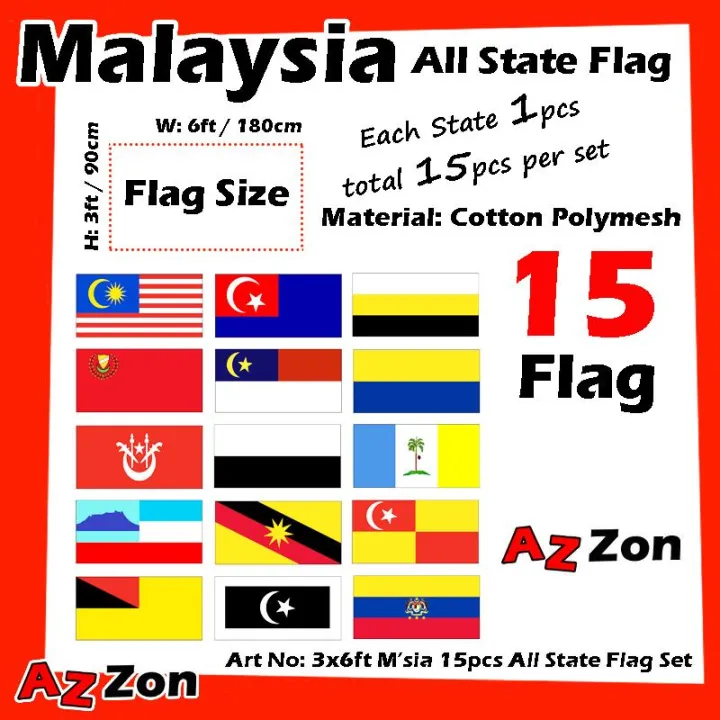 bendera negeri negeri malaysia