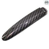 Cover Trim Grip Handke Mobil Bahan Carbon Fiber untuk Honda Civic 2006-2011