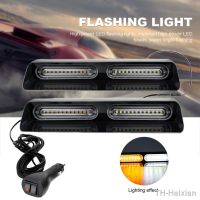 【CW】㍿♈┋  12/24V Car Flashing Warning Lights Strobe Lamps Front Windshield  with Cup Assembly