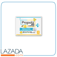 propoliz mixs lozenge เม็ดอมสำหรับช่องปากและลำคอ ขนาด 15 เม็ด