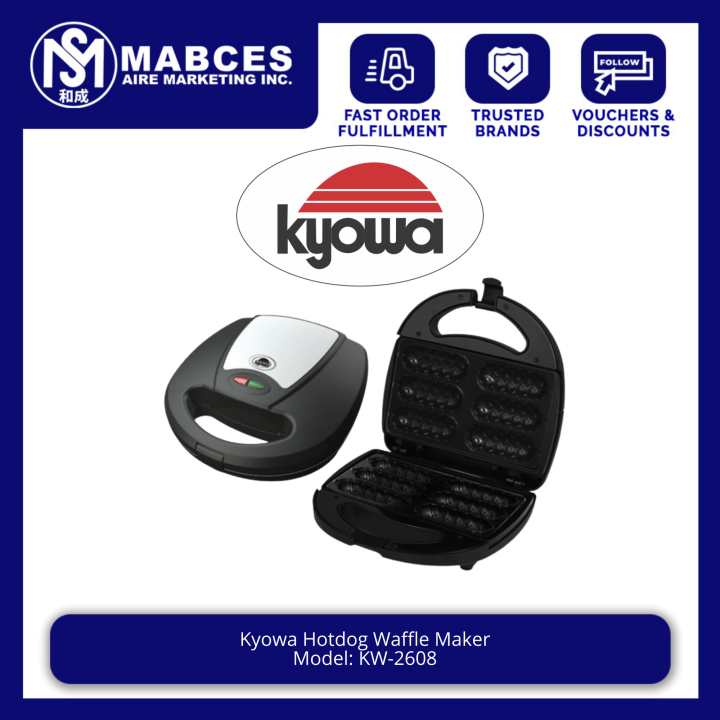 Kyowa KW2608 Hotdog Waffle Maker Lazada PH