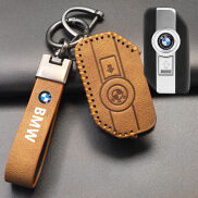 Bao Chìa Khóa Xe Máy BMW Bằng Da Cao Cấp Phụ Kiện Móc Chìa Khóa Bảo Vệ