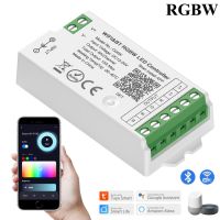 ตัวควบคุมไฟ Led อัจฉริยะ Tuya Wi-Fi Google Home บลูทูธเสียง Cct Rgb Rgbw หรี่ไฟ Led แถบ Ios แอนดรอยด์2.4G Dc12v 24V