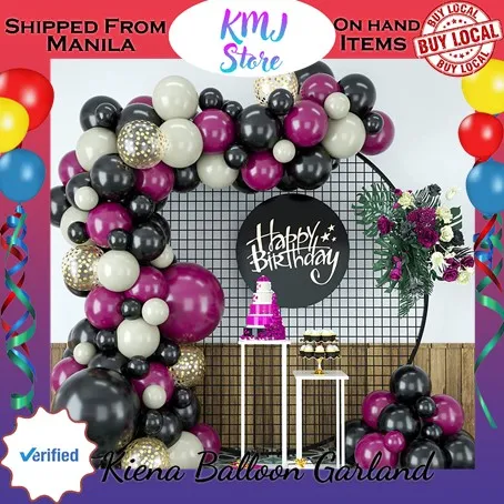 Balloon Arch Kit 96pcs Balloons Garland Birthday Wedding Party Baby Shower  Decor
