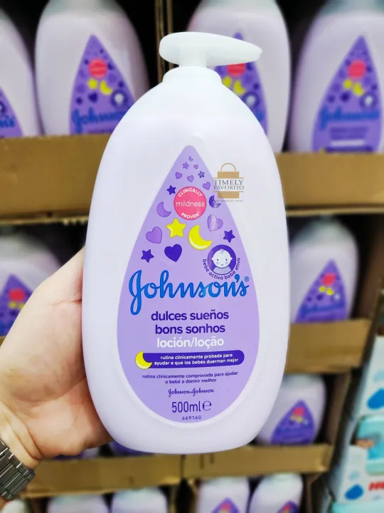 Johnson's Baby Bedtime Lotion 500mL Lazada PH