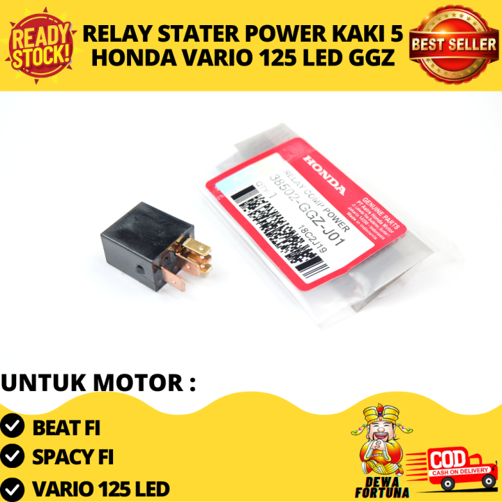 Relay Stater Power Kaki 5 Honda Beat Sporty Beat Street Beat ESP Genio