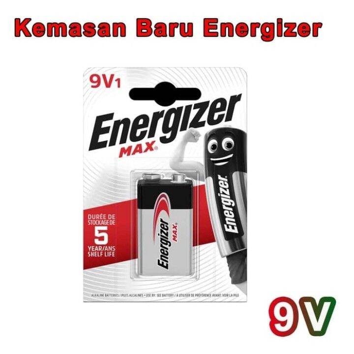 Baterai Kotak Energizer Max Battery Volt Alkaline Batteries Lazada Indonesia