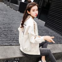 men The spring and autumn period and the han edition jackets fashion new short coat embroidered female easing students bf blousons small baseball