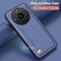 เคสฝาหลังแม่เหล็กสำหรับ Realme 11 Pro Plus 5G เคสโทรศัพท์หรูหราสำหรับรถยนต์แม่เหล็กหนัง PU Realme11 Realmi 11Pro Pro + เคสกันกระแทกมือถือเคส2023 5G