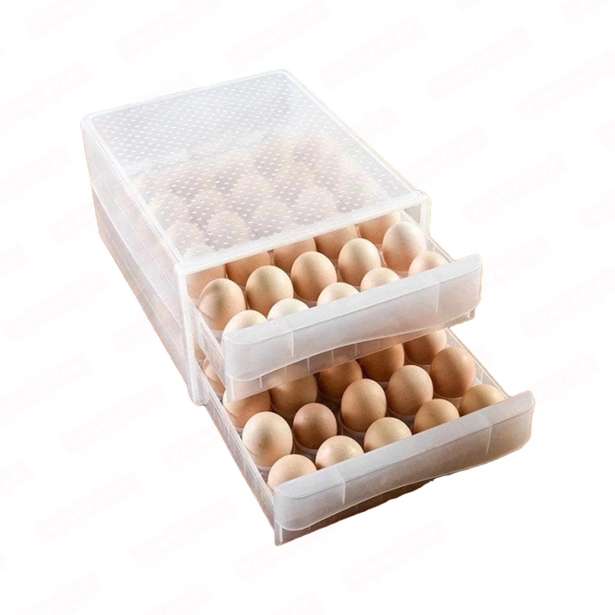 tempat penyimpanan telur isi 60 slot / rak telur plastik / egg