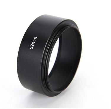 ฮู้ดเลนส์-standard-52mm-metal-lens-hood-cover-for-52mm-filter-lens