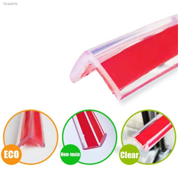 transparent-pvc-baby-protection-strip-with-double-sided-tape-anti-bumb-kids-safety-table-edge-furniture-guard-corner-protectors