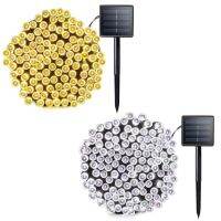 10M/20M Solar String Lights Waterproof Outdoor Garden Xmas Party Home Decorative