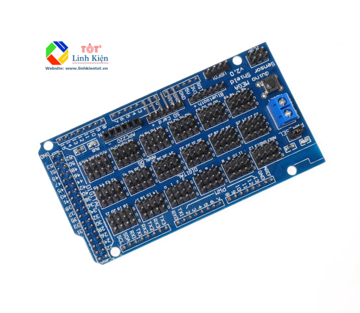 Arduino Mega Sensor shield V2.0 - board mở rộng arduino mega 2560 ...