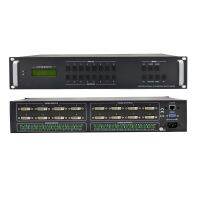 DVI Matrix 8X8 DVI เกลียวแยก8 In 8 Out DVI Matrix พร้อมการควบคุม IR เสียงและ RS232