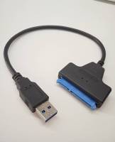 CABLE SATA HDD USB 3.0 สายต่อกล่องฮาร์ดดิส ใช้ต่อกับฮาร์ดดิสแบบเปือย สายหนาเส้นใหญ่ สัญญานดีได้มาตราฐาน มีความแข็งแรงทนทาน