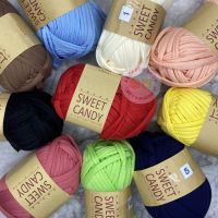 ไหมผ้ายืด T-shirt Yarn sweet candy 100 กรัม