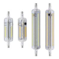 【❉HOT SALE❉】 yanjina85828158 โคมไฟ Led R7s ซิลิโคน10W 20W 3014 Smd 78Mm 118Mm Led หลอดไฟ Ac 220V ประหยัดพลังงานแทนที่ไฟฮาโลเจน