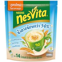 Free delivery Promotion Nesvita Instant Cereal Lower Sugar Fiber 25g. Pack 14sachets Cash on delivery เก็บเงินปลายทาง