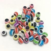 1000PCS 4mm 5mm 500pcs Mixed Colorful Beads Round Evil Resin Eye Beads Spacer Beads Jewelry Fashion DIY Bracelet Making Gifts