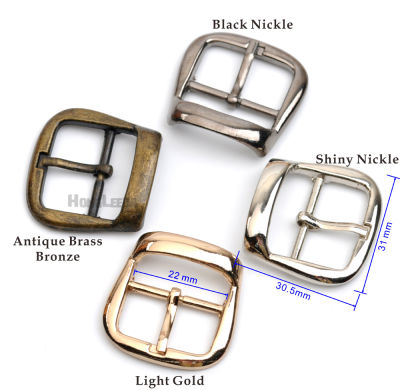 10pcslot inner width 22mm metal belt buckle pin buckle simple style silverbronzeblackgold free shipping BK-049
