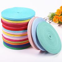 【CC】 1cm 2cm Cotton Woven Color Herringbone Tape Sewing Clothing Textile Accessories 3met