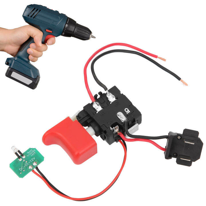 Durable Electric Drill Switch Easy Installation Drill Trigger Switch