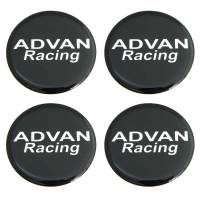 ราคาต่อ 4 ดวง สติกเกอร์ ADVAN racing เรซซิ่ง สติกเกอร์เรซิน sticker rasin ขนาด 39 / 48 มิล