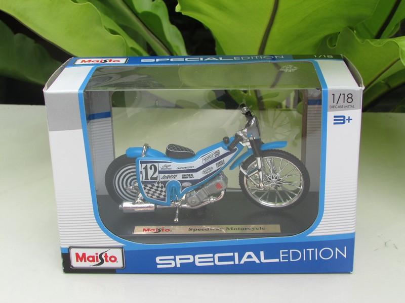 MAISTO 1:18 Speedway Motorcycle BIKE DIECAST MODEL TOY NEW IN BOX 