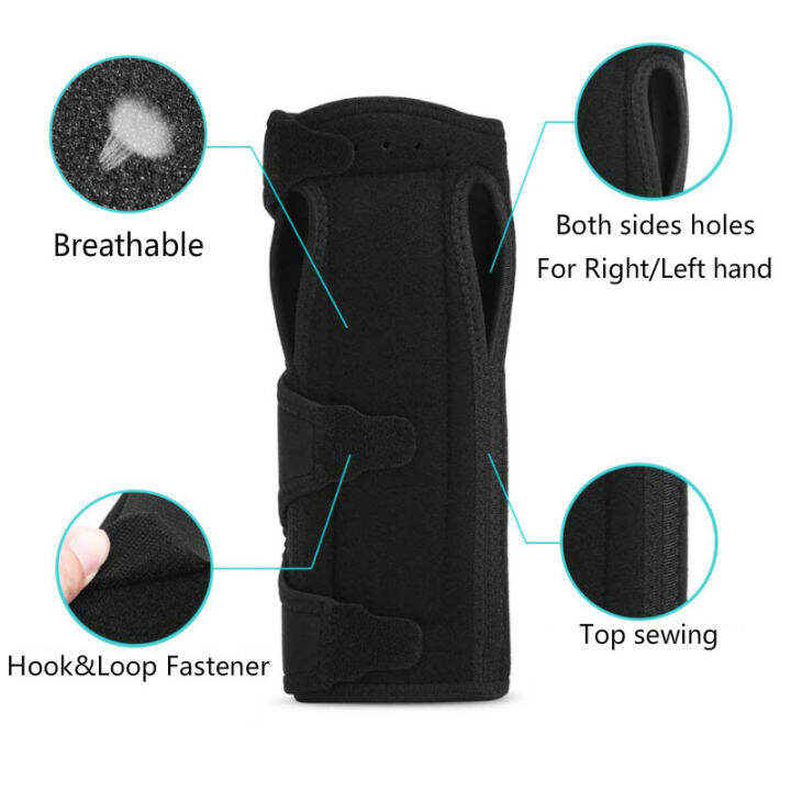 1pcs-professional-wrist-brace-splint-wrist-band-wraps-hand-support-sprain-fracture-fixation-crossfit-gym-carpal-tunnel-wristband