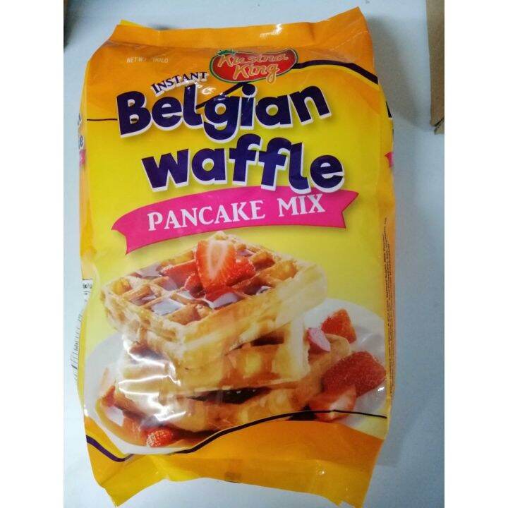 BELGIAN WAFFLE PANCAKE MIX 1 kg food Lazada PH
