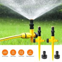 360° Garden Sprinkler Rotation Irrigation Watering System Automatic Agriculture Lawn Farm Greenhouse Spray Nozzle Tool