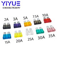 ][= 20/50Pcs High Quality Car Fuse 2A 3A 5A 7.5A 10A 15A 20A 25A 30A 35A Standard Medium Fuse Blade Fuse, Auto Fuse Car