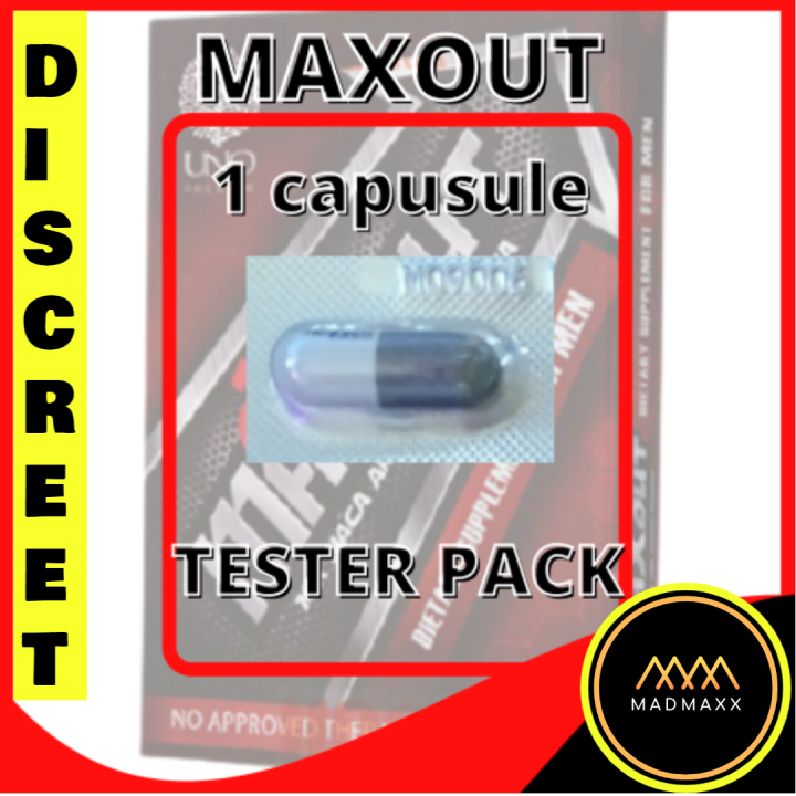 Maxout 1 capsules pampatagal, pampagana, pampatigas, pampadami ng