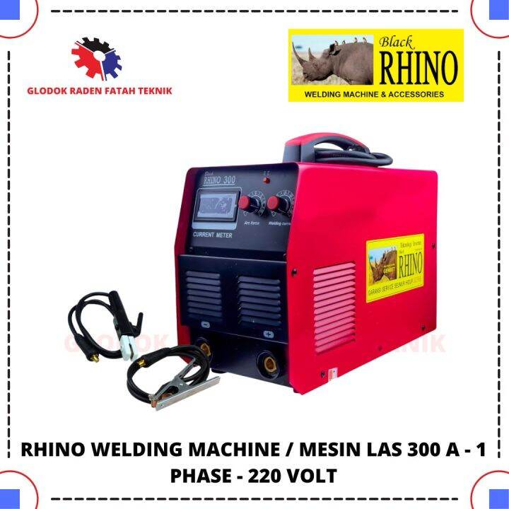 Rhino Merah Mesin Las Watt A Phase Inverter Rhino Mesin Las