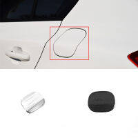 Carbon Fiber Color Car Fuel Tank Cap Gas Oil Protect Cover Frame Exterior Decoration For Ford Focus MK4 2019-2021