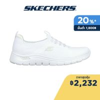 ☄♞∏ Skechers สเก็ตเชอร์ส รองเท้าผู้หญิง Women Sport Active Arch Fit Vista Shoes - 104374-WHT