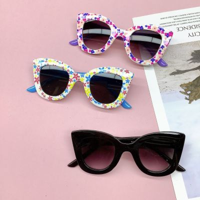 【YF】◕☜  Lenses Eyewear PartyPhotography Kids Sunglasses Heart-shaped Glasses UV 400 Protection Children 2023
