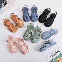 【hot】∈△☎  Kids Jelly Beach Shoes Boys Roman Slippers Sandals Baby Toddler Soft Non-slip